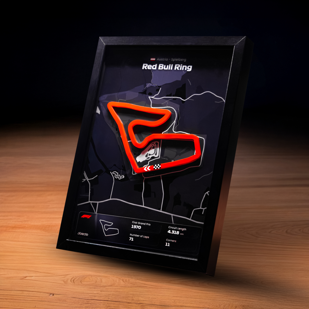 Tablou circuit F1 Red Bull Ring 3D