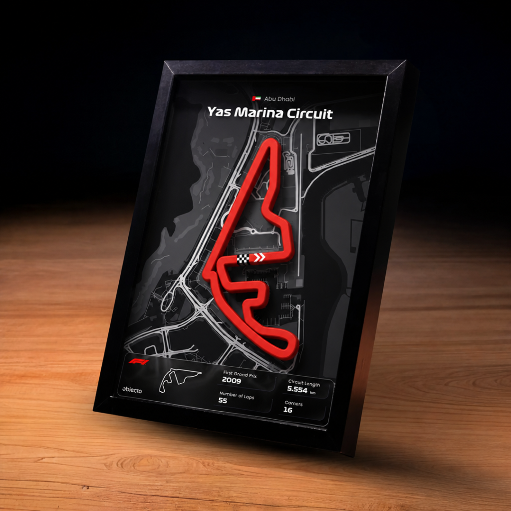 tablou circuit f1 monaco 3d