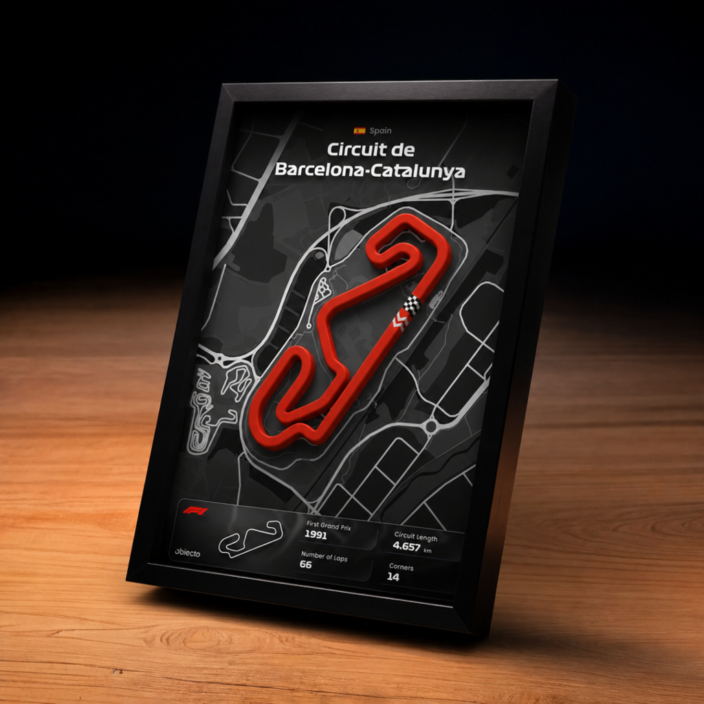 tablou circuit f1 monaco 3d