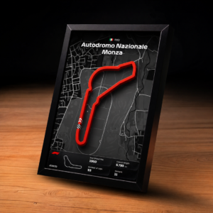 tablou circuit f1 monza 3d