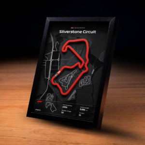 tablou circuit f1 silverstone 3d